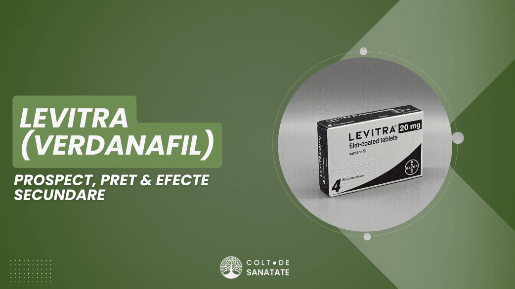 Levitra (Verdanafil): Prospect, Efecte Secundare & Preț