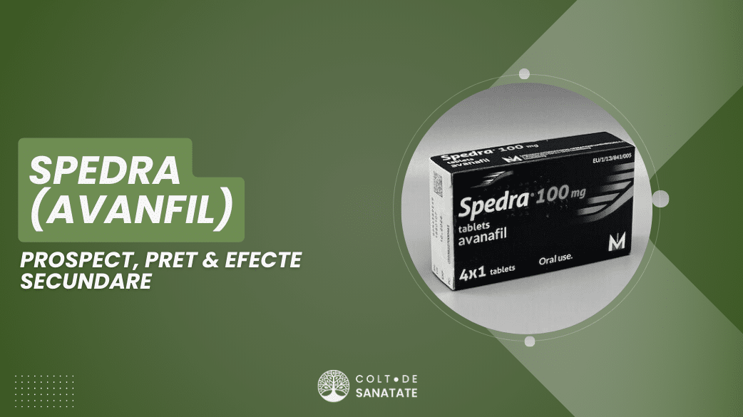 Spedra (Avanafil): Prospect, Preț & Efecte Secundare
